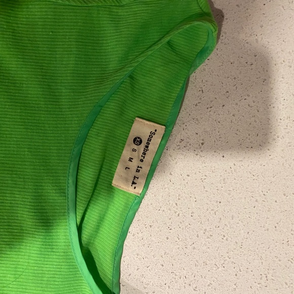 Neon green tee - Picture 4 of 4